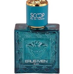 تصویر ادکلن جیبی (مینیاتوری) مردانه اسکوپ مدل ورساچه اروس (Versaca Eros) حجم ۲۵ میل Scoop man's pocket perfume, Versaca Eros model 25 ml