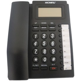 تصویر تلفن با سیم میکروتل مدل MCT-1546CID Microtel MCT-1546CID Corded Telephone