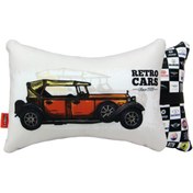 تصویر پشت گردنی صندلی خودرو طرح رترو شیکدو مدل CPL06 بسته 1 عددی 