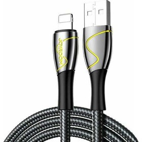 تصویر کابل لایتنینگ 2.4 آمپری شارژ سریع و انتقال دیتا جویروم JOYROOM S-1230K6 Mermaid Series USB to Lightning Fast Charging Data Cable 2.4A 1.2M 