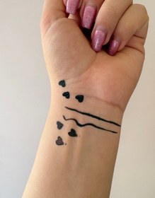 تصویر خط چشم دو سر قلبي استامپي 