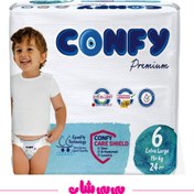 تصویر کانفی سایز 6 24 عددی 