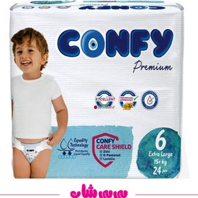 تصویر کانفی سایز 6 24 عددی 