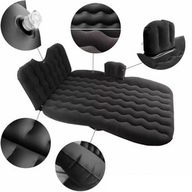 تصویر تشک بادی خودرو پشتی دار 