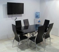 تصویر میز نهارخوری ۶ نفره با صندلی موج 
