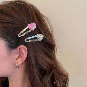 تصویر انبری فلزی قلبی 