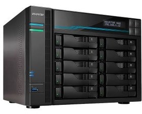 تصویر ذخیره ساز تحت شبکه ایسوستور مدل Asustor LOCKERSTOR 10 AS6510T Asustor LOCKERSTOR 10 AS6510T 10 bay Tower NAS Storage