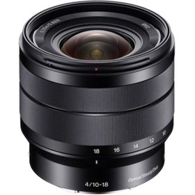 تصویر لنز دوربین سونی مدل 10/18MM F/4 OSS ALPHA E-MOUNT WIDE-ANGLE ZOOM LENS 