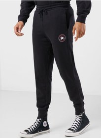 تصویر شلوار عرقی با طراحی استاندارد و پچ بزرگ در جلو مرکز برند converse Standard Fit Center Front Large Chuck Patch Sweatpants