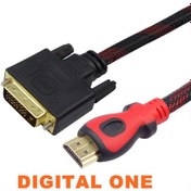 تصویر کابل hdmi به dvi اسکار HDMI to DVI Cable