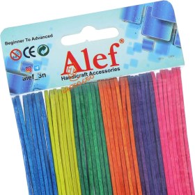 تصویر چوب بستنی رنگی 