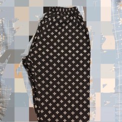 تصویر شلوار نخی چاپی زنانه 