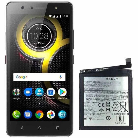 خرید و قیمت باتری اصلی گوشی K8 Plus لنوو Lenovo K8 Plus BL273 | ترب
