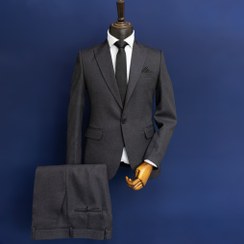 تصویر کت و شلوار جودون ذغالی 