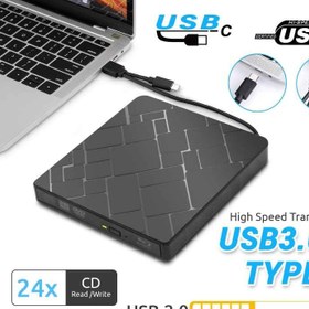 تصویر درایو بلوری اکسترنال دی وی دی رایتر ‎Custom Catch 