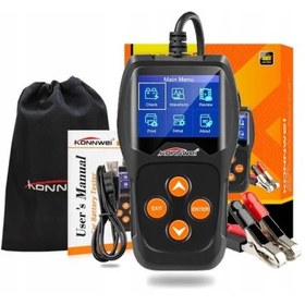 تصویر تستر باتری و دینام هوشمند KONNWEI KW600 Auto Battery Analyzer For All 12V Cars