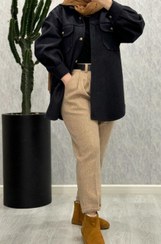 تصویر شلوار فوتر پارچه خارجی دمپا پاکتی (677) 