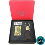 تصویر ست فندک و جاسوئیچی NICE GIFT مدل NG-11 