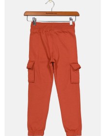 تصویر شلوار ساده کشی دخترانه، نارنجی برند nautica Kids Girl Plain Pull On Pants, Orange