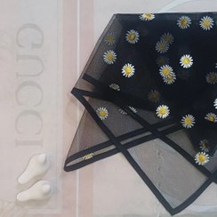 تصویر مینی اسکارف بابونه مینی اسکارف بابونه