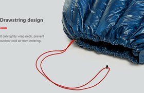 تصویر کیسه خواب پر بسیار سبک از نیچر هایک Nature Hike NH18Y011-R CWM400 Down Envelope Sleeping Bag 