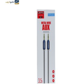 تصویر کابل AUX لیتو مدل LX-4 طول 1 متر ا Leitu AUX LX-4 Leitu AUX LX-4