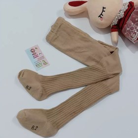 تصویر جوراب شلواری ساپورت نوزادی دخترانه کودک - سفید / 2 