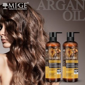 تصویر شامپو آرگان میگه Mige MIGE Hair Care Argan Oil Shampoo-780ml