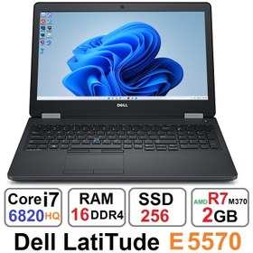 تصویر لپ تاپ دل Dell Latitude E5570 Core i7 6820HQ رم 16 گیگ 