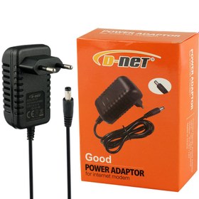 تصویر آداپتور مودم D-Net 12V 1A D-Net 12V 1A Power Adapter