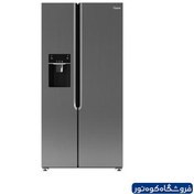 تصویر یخچال فریزر ساید بای ساید جی پلاس مدل GSS-P7637 ظرفیت ۲۸ فوت 