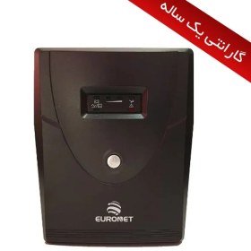 تصویر یو پی اس ups یورونت 3000 با 4 عدد باتری تایوانی 9آمپر 