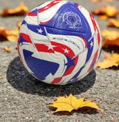 تصویر توپ فوتبال پرسی جام باشگاه های جهان 2025 کد 1212 