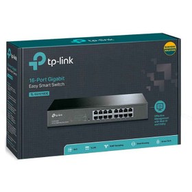 تصویر سوییچ 16 پورت گیگابیت تی پی لینک TP-LINK TL-SG1016DE JetStream 16-Port Gigabit Easy Smart Switch 