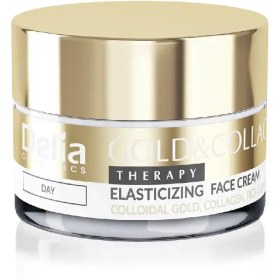 تصویر کرم گلد کلاژن روز ضد چین و چروک برند دلیا 50 میل 