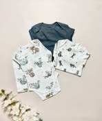 تصویر بادی بچگانه آستین بلند وارداتی ۳۲۲ 