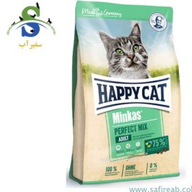 تصویر غذای گربه هپی کت Minkas وزن ۴ کیلوگرم 