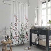 تصویر پرده حمام دلفین مدل jack-7766 سایز 180x200 سانتی متر 