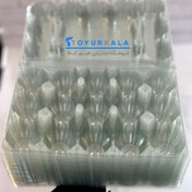 تصویر پک کامل 200 تایی 15 خانه ای بسته بندی تخم مرغ 