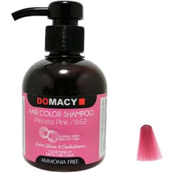 تصویر شامپو رنگساژ 300میل دوماسی 8.62 Domacy Hair Color Shampoo 300ml