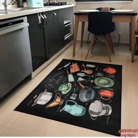 تصویر قالیچه های فانتزی آشپزخانه طرح کیچن ا کدکالا 4298_426 کدکالا 4298_426