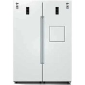 تصویر یخچال فریزر دوقلو کلور مدل ROSSO سری 70 با هوم بار 