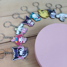 تصویر جاکلیدی چوبی طرح سانریو 