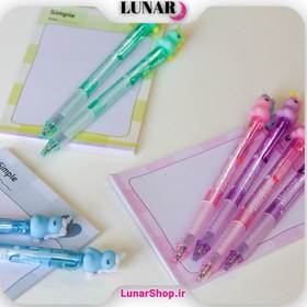 تصویر خودکار فشاری طرح یونیکورن Unicorn Press Pen