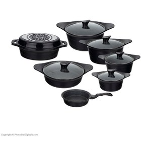 تصویر سرویس 13 پارچه مدل دیاکو عروس Aroos Diaco Cookware Set 13 Pcs