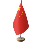 تصویر پرچم رومیزی کشور چین 