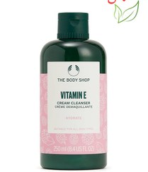 تصویر کرم پاک کننده ویتامین E بادی شاپ The Body Shop Vitamin E Cream Cleanser 250ml 