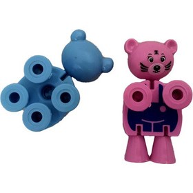 تصویر سرمدادی مدل گربه مجموعه 2 عددی 