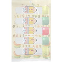 تصویر بسته 5 عددی کپسول گیفت کندی باکس نشانه حرف ژ 