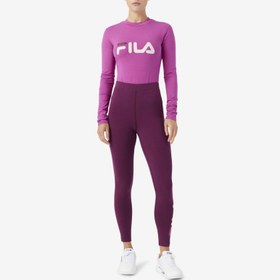 تصویر بلوز بادی ورزشی زنانه فیلا Fila Sport Lnflatable Long Sleeve ارغوانی 